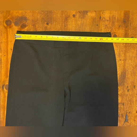 J. Hill Black Side Zip Trousers Size 16 Tall - Picture 5 of 10